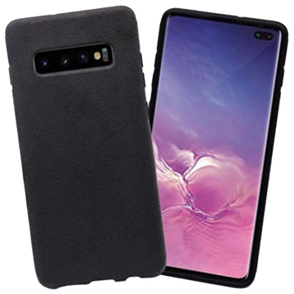 Чехол для смартфона Samsung Galaxy S10+ Helmet/ Back/ Alcantara/ Черный photo 2