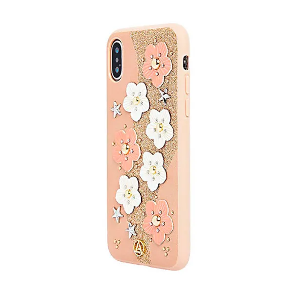 Чехол для смартфона Apple iPhone X/ XS Luna Aristo/ Back/ Leather/ TPU/ Розовый photo 2 Чехол для смартфона Apple iPhone X/ XS Luna Aristo/ Back/ Leather/ TPU/ Розовый photo 2