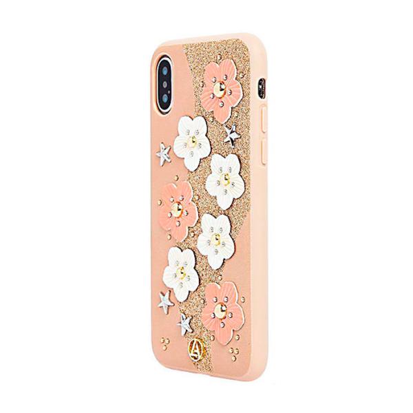 Чехол для смартфона Apple iPhone X/ XS Luna Aristo/ Back/ Leather/ TPU/ Розовый photo 2 Чехол для смартфона Apple iPhone X/ XS Luna Aristo/ Back/ Leather/ TPU/ Розовый photo 2