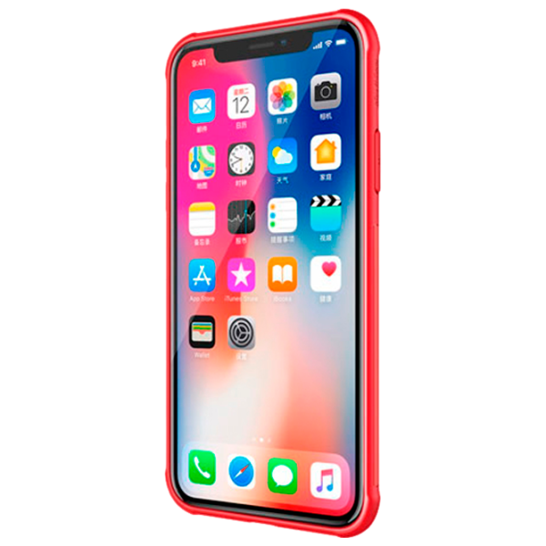 Husă pentru smartphone Apple iPhone X/ XS Nillkin/ Back/ TPU/ Red photo 2