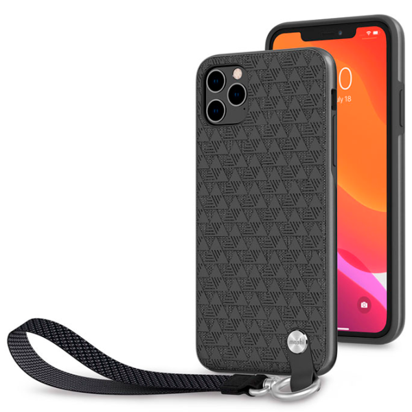 Husă pentru smartphone Apple iPhone 11 Pro Max Moshi/ Back/ PU/ Black photo 3