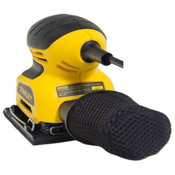 Șlefuitor Stanley STSS025 Cu vibrații/ 220 W/ Yellow photo 2 Șlefuitor Stanley STSS025 Cu vibrații/ 220 W/ Yellow photo 2