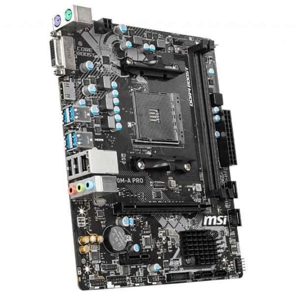 Материнская плата MSI A320M-A PRO mATX/ AMD A320 photo 2 Материнская плата MSI A320M-A PRO mATX/ AMD A320 photo 2