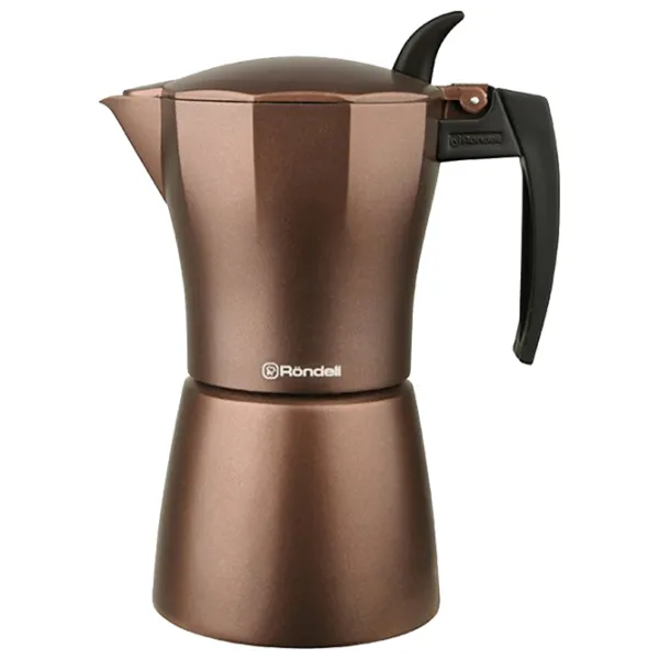 Cafetieră gheizer Rondell RDA-399 0.45l / Aluminiu / Brown photo 2