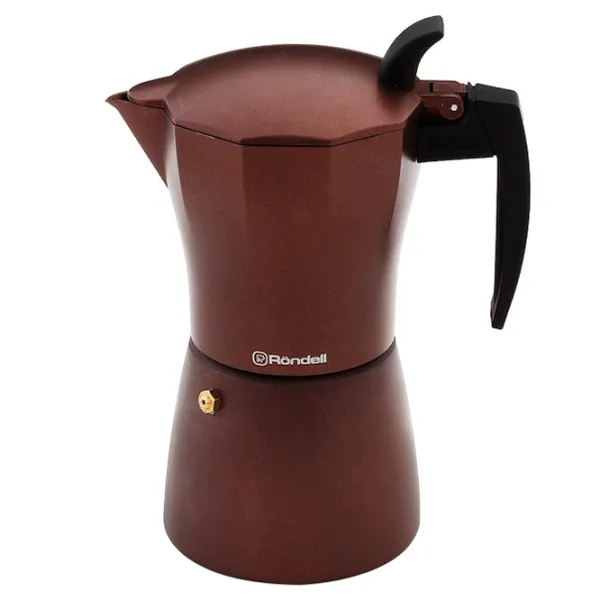 Cafetieră gheizer Rondell RDA-399 0.45l / Aluminiu / Brown photo 3
