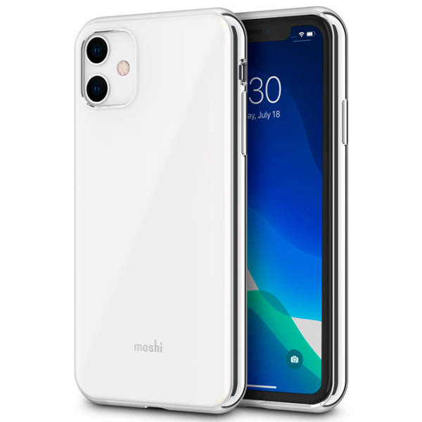 Husă pentru smartphone Apple iPhone 11 Moshi/ Back/ PU/ Transparent White photo 4 Husă pentru smartphone Apple iPhone 11 Moshi/ Back/ PU/ Transparent White photo 4