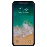 Husă pentru smartphone Apple iPhone XS Max Nillkin/ Back/ Leather/ TPU/ Black photo 2
