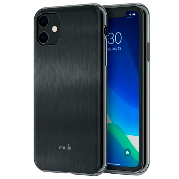 Чехол для смартфона Apple iPhone 11 Moshi/ Back/ PU/ Черный photo 4 Чехол для смартфона Apple iPhone 11 Moshi/ Back/ PU/ Черный photo 4