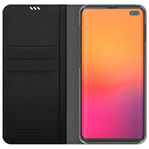 Husă pentru smartphone Samsung Galaxy S10e Araree/ Flip Cover/ ECO Piele/ Black photo 5 Husă pentru smartphone Samsung Galaxy S10e Araree/ Flip Cover/ ECO Piele/ Black photo 5