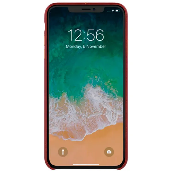 Husă pentru smartphone Apple iPhone XS Max Nillkin/ Back/ Leather/ TPU/ Brown photo 2 Husă pentru smartphone Apple iPhone XS Max Nillkin/ Back/ Leather/ TPU/ Brown photo 2
