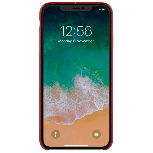 Husă pentru smartphone Apple iPhone XS Max Nillkin/ Back/ Leather/ TPU/ Brown photo 2 Husă pentru smartphone Apple iPhone XS Max Nillkin/ Back/ Leather/ TPU/ Brown photo 2