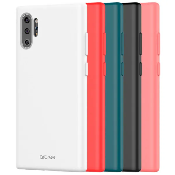 Husă pentru smartphone Samsung Galaxy Note 10 Plus Araree/ Back/ Silicon/ Coral Pink photo 2 Husă pentru smartphone Samsung Galaxy Note 10 Plus Araree/ Back/ Silicon/ Coral Pink photo 2