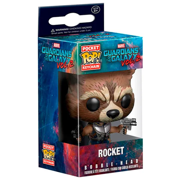 Брелок Funko Pocket Pop Keychain Rocket 13217-PK-1RY 3+/ Разноцветный photo 2