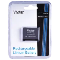 Аккумулятор для экшн камеры Vivitar AHDBT-401 Li-Ion/ 1650 мАч photo 3