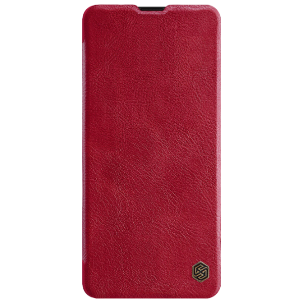 Husă pentru smartphone Samsung Galaxy A71 Nillkin/ Flip Cover/ Leather/ TPU/ Red photo 2