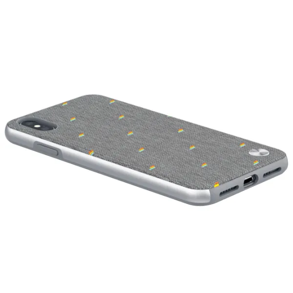 Husă pentru smartphone Apple iPhone XS Max Moshi/ Back/ Microfiber/ Gray photo 3 Husă pentru smartphone Apple iPhone XS Max Moshi/ Back/ Microfiber/ Gray photo 3