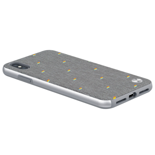 Husă pentru smartphone Apple iPhone XS Max Moshi/ Back/ Microfiber/ Gray photo 3 Husă pentru smartphone Apple iPhone XS Max Moshi/ Back/ Microfiber/ Gray photo 3
