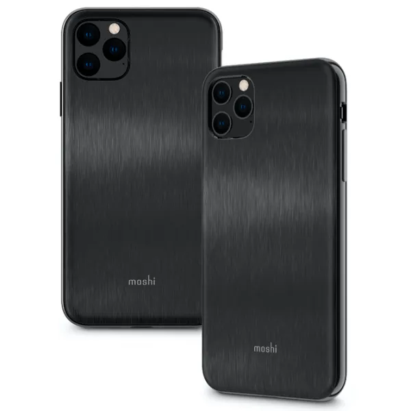Чехол для смартфона Apple iPhone 11 Pro Max Moshi/ Back/ PU/ Черный photo 2 Чехол для смартфона Apple iPhone 11 Pro Max Moshi/ Back/ PU/ Черный photo 2