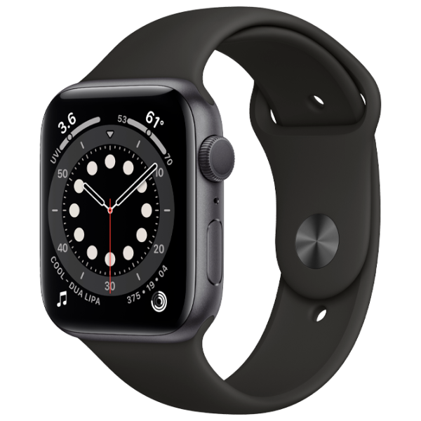 Ceas inteligent Apple Watch Series 6 1.78"/ M09H3/ Graphite Black photo 2
