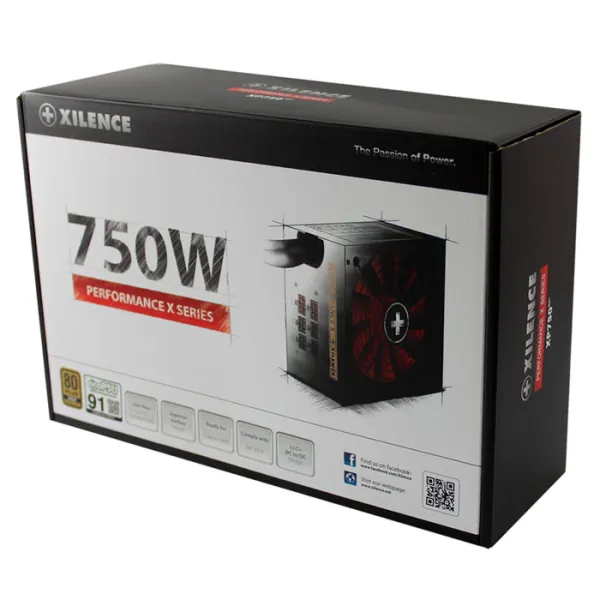 Блок питания Xilence XP750MR9 80+ Gold/ 750 Вт photo 5
