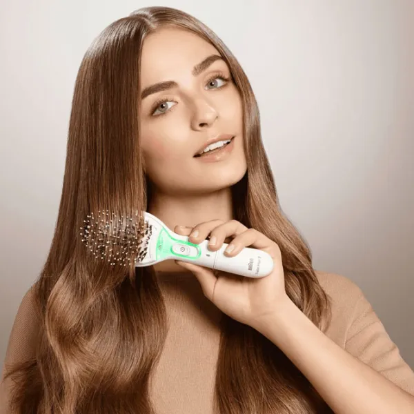 Perie pentru îndreptarea părului Braun BR750 White photo 6