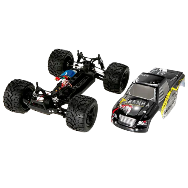 Mașină Piranha Scale 9200 40 km/h / 2.4 GHz / Black photo 4