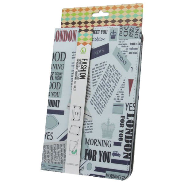 Husă pentru tabletă GreenGo Universal (GSM012217) 7 - 8"/ White photo 2 Husă pentru tabletă GreenGo Universal (GSM012217) 7 - 8"/ White photo 2