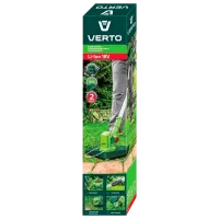 Триммер для травы Verto 52G549-0 аккумуляторный/ Зелёный photo 3