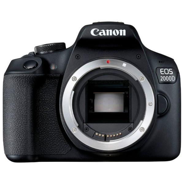 Cameră foto Canon EOS 2000D Kit CMOS/ Black photo 6