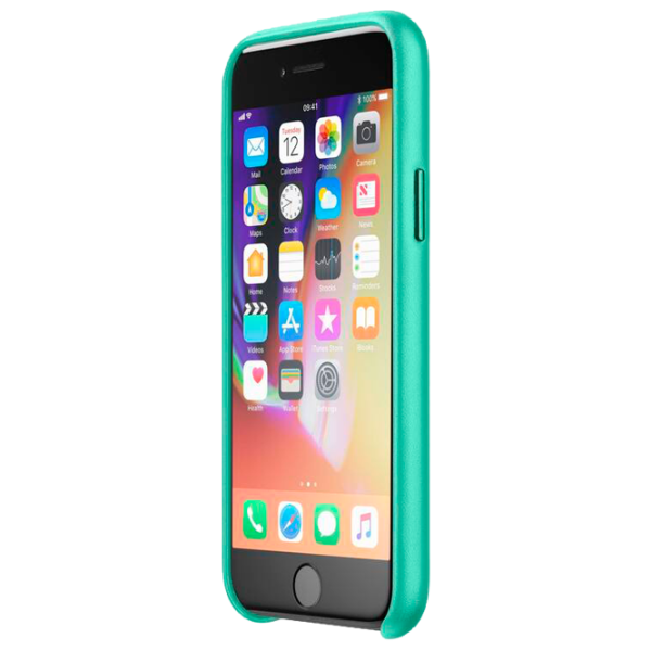 Husă pentru smartphone Apple iPhone 7/ 8/ SE2 Cellularline/ Back/ Leather/ TPU/ Green photo 2