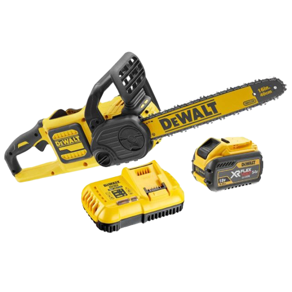 Цепная пила Dewalt DCM575X1 аккумуляторный/ Желтый photo 4