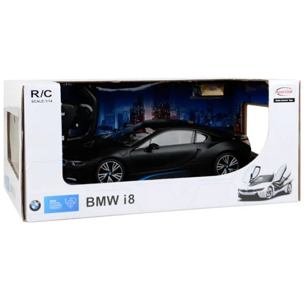 Машинка Rastar BMW i8  10 км/ч / 2700 Гц / Черный photo 5