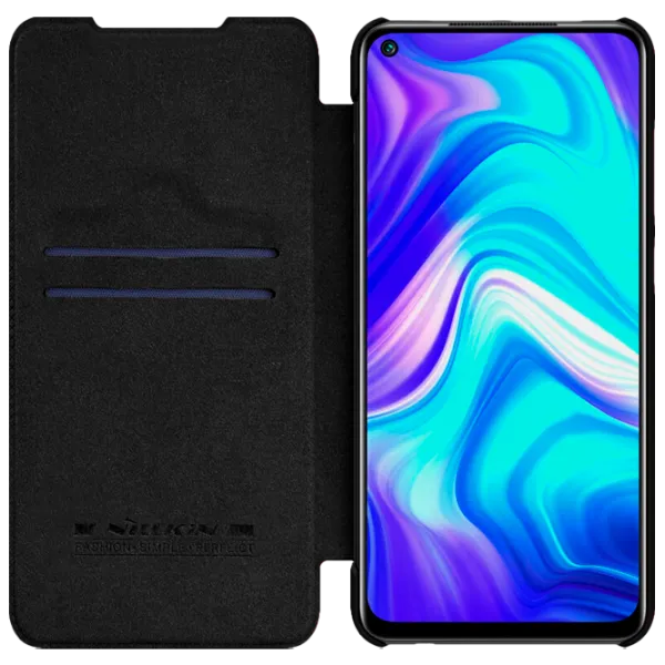 Husă pentru smartphone Xiaomi Redmi Note 9 Nillkin/ Flip Cover/ Leather/ TPU/ Black photo 4 Husă pentru smartphone Xiaomi Redmi Note 9 Nillkin/ Flip Cover/ Leather/ TPU/ Black photo 4