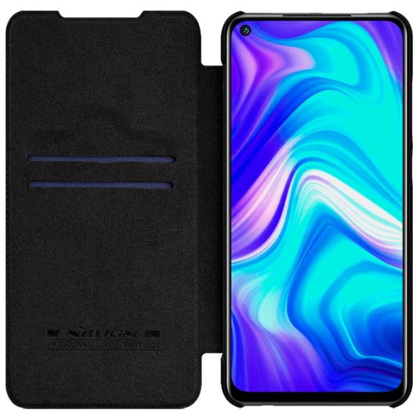 Husă pentru smartphone Xiaomi Redmi Note 9 Nillkin/ Flip Cover/ Leather/ TPU/ Black photo 4 Husă pentru smartphone Xiaomi Redmi Note 9 Nillkin/ Flip Cover/ Leather/ TPU/ Black photo 4