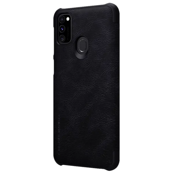 Husă pentru smartphone Samsung Galaxy M21/ M30s Nillkin/ Flip Cover/ Leather/ TPU/ Black photo 2