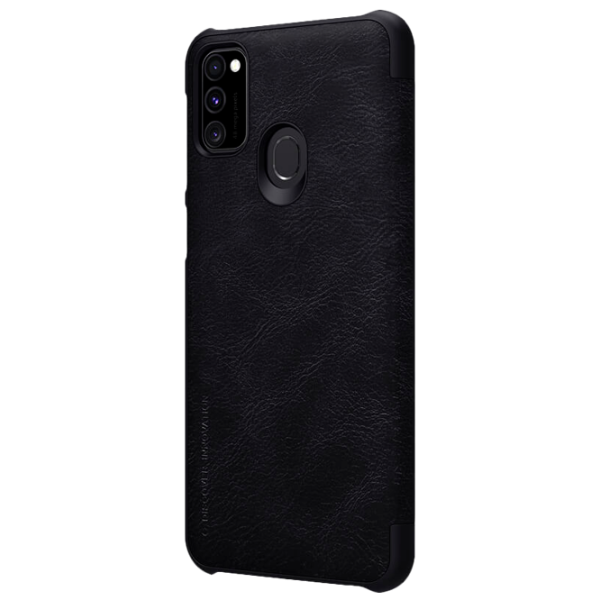 Husă pentru smartphone Samsung Galaxy M21/ M30s Nillkin/ Flip Cover/ Leather/ TPU/ Black photo 2