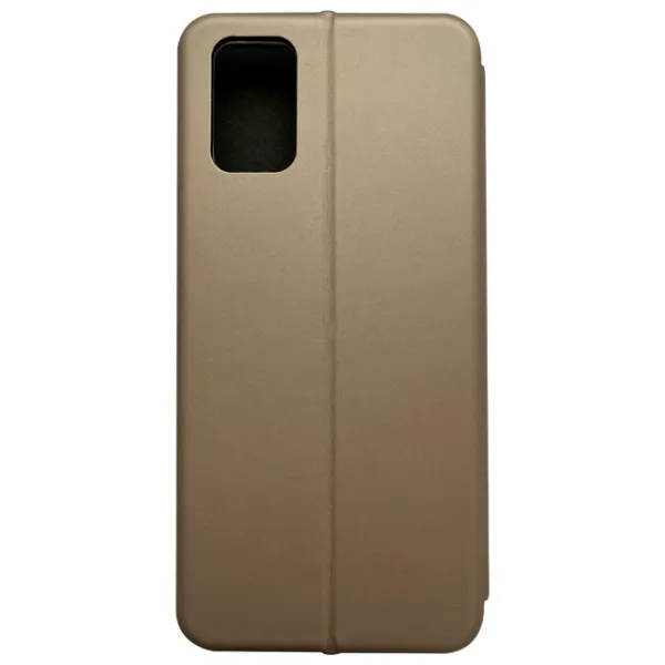 Husă pentru smartphone Samsung Galaxy A02s EVO/ Flip Cover/ Piele/ Gold photo 3