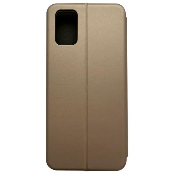 Husă pentru smartphone Samsung Galaxy A02s EVO/ Flip Cover/ Piele/ Gold photo 3