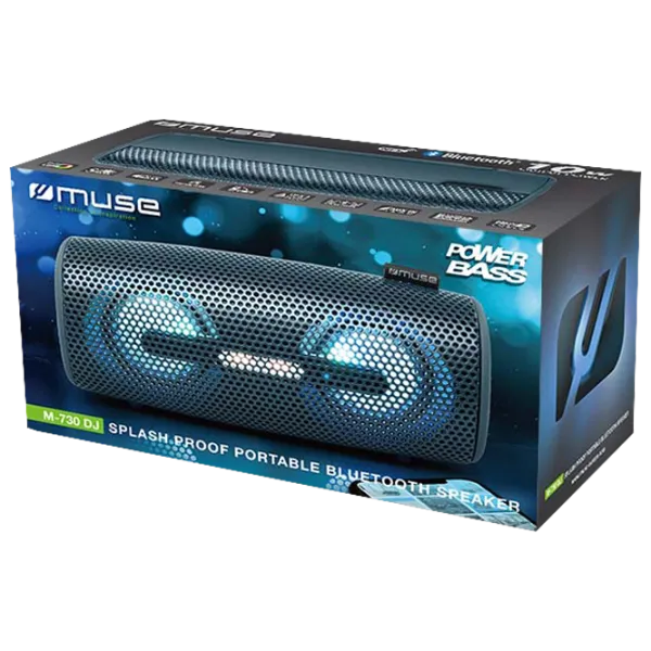 Портативная колонка Muse M-730 DJ 10 Вт/ Черный photo 3