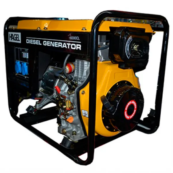Генератор Hagel 6000CL 220 В Дизель/ 4.5 кВт photo 2