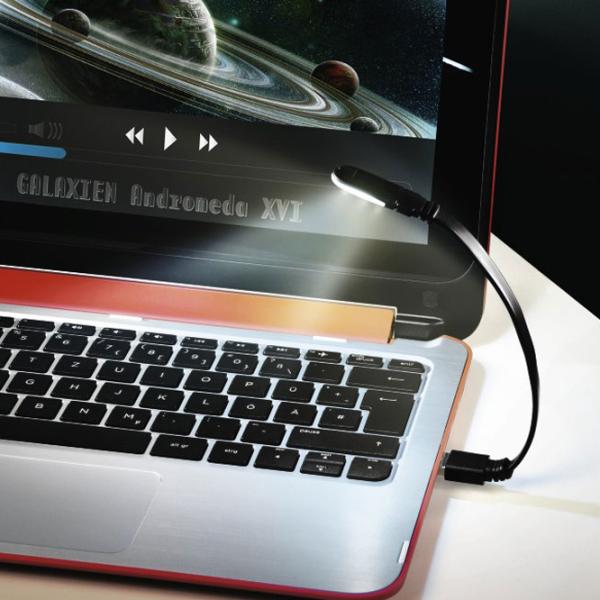Подсветка для ноутбука Hama USB Notebook Light Черный photo 2 Подсветка для ноутбука Hama USB Notebook Light Черный photo 2