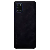 Husă pentru smartphone Samsung Galaxy A31 Nillkin/ Flip Cover/ Leather/ TPU/ Black photo 2