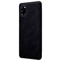 Husă pentru smartphone Samsung Galaxy A31 Nillkin/ Flip Cover/ Leather/ TPU/ Black photo 3