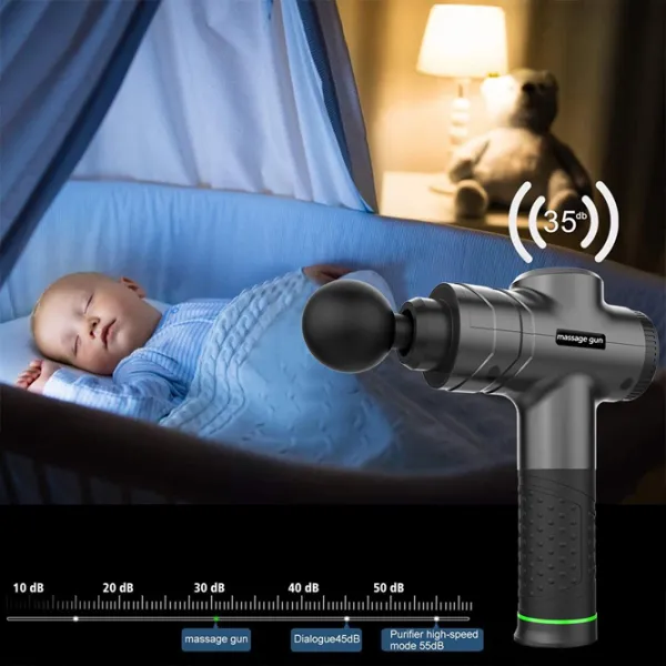 Массажер Massage gun 058 Черный photo 4