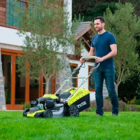 Mașină de tuns iarbă pe benzină Ryobi RLM46175SO Cu autopropulsie photo 6