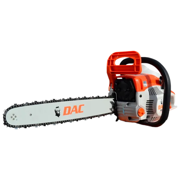 Fierăstrău cu lanţ Ruris Dac 506 pe benzină/ Orange photo 2