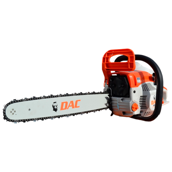 Fierăstrău cu lanţ Ruris Dac 506 pe benzină/ Orange photo 2