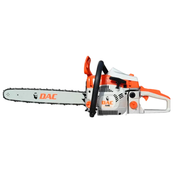 Fierăstrău cu lanţ Ruris Dac 506 pe benzină/ Orange photo 3
