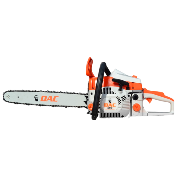 Fierăstrău cu lanţ Ruris Dac 506 pe benzină/ Orange photo 3