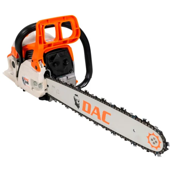 Fierăstrău cu lanţ Ruris Dac 506 pe benzină/ Orange photo 6